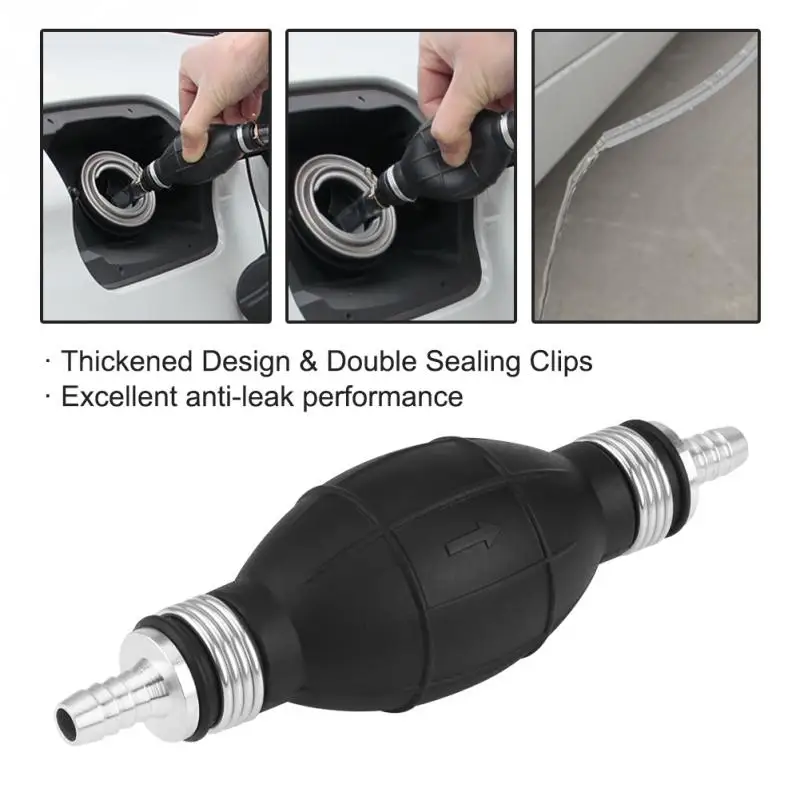 6mm/8mm/10mm/12mm Oil-resistant Durable Rubber Fuel Transfer Vacuum Fueling Line Hand Primer Pump Accessory for Marine Boat
6mm/8mm/10mm/12mm Oil-resistant Durable Rubber Fuel Transfer Vacuum Fueling Line Hand Primer Pump Accessory for Marine Boat