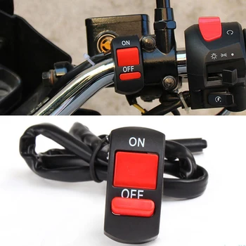 Universal Motorcycle Handlebar Fog Light Switch ON-OFF Button Switch 12V DC For LED Head Lamp Angel Eyes Light
Universal Motorcycle Handlebar Fog Light Switch ON-OFF Button Switch 12V DC For LED Head Lamp Angel Eyes Light