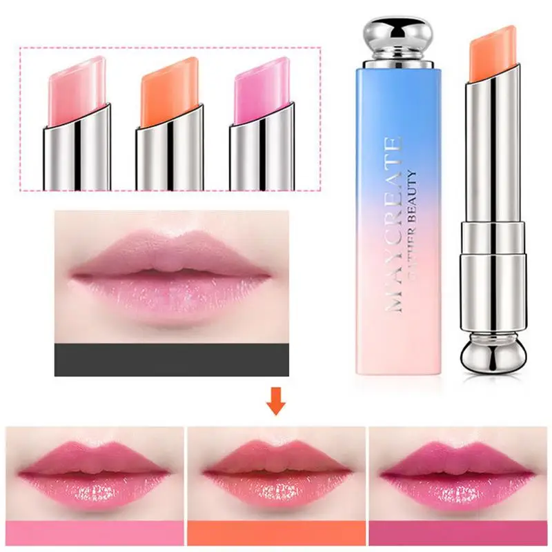 1pc Temperature Changed Lipstick Moisturizing New Discoloring Long Lasting Sexy Waterproof Lipstick Cosmetics Beauty Tool
1pc Temperature Changed Lipstick Moisturizing New Discoloring Long Lasting Sexy Waterproof Lipstick Cosmetics Beauty Tool