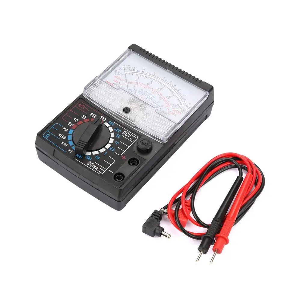 Analog Pointer Multimeter Multitester AC DC Voltage Resistance Testing Instrument Logistics Teaching Instrument Tool
Analog Pointer Multimeter Multitester AC DC Voltage Resistance Testing Instrument Logistics Teaching Instrument Tool