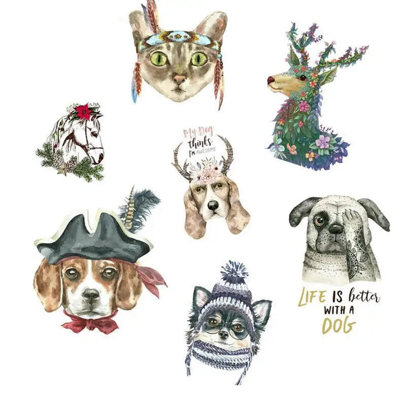 A-level Washable 3D Animal Dog Cat Head Patches Heat Transfers Iron-On Patches For Clothing T-shirt
A-level Washable 3D Animal Dog Cat Head Patches Heat Transfers Iron-On Patches For Clothing T-shirt