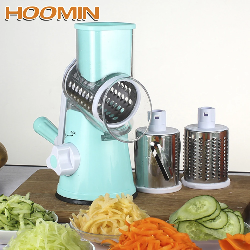HOOMIN Kitchen Tools Manual Rotating Grater Potato Carrot Chopper Vegetable Fruit Cheese Cutter Slicer Kitchen Gadget
HOOMIN Kitchen Tools Manual Rotating Grater Potato Carrot Chopper Vegetable Fruit Cheese Cutter Slicer Kitchen Gadget