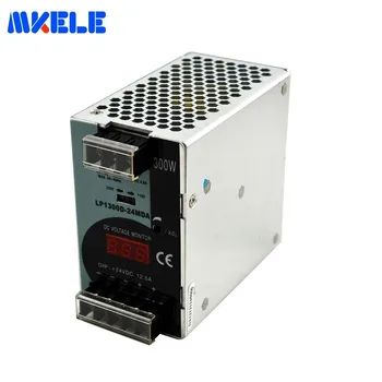LED Driver Smps 300W 24V 12.5A LP-300-24 Rail Din Switching Power Supply Single Output AC-DC With Digital Display Hot Sale 
LED Driver Smps 300W 24V 12.5A LP-300-24 Rail Din Switching Power Supply Single Output AC-DC With Digital Display Hot Sale