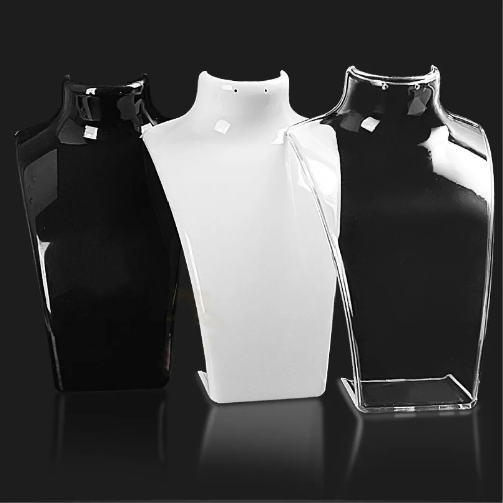 3 Colors Acrylic Necklace Jewelry Exhibition Frame Portrait Neck The Shelf Jewellery Rack Hold Household Decor Supplies
3 Colors Acrylic Necklace Jewelry Exhibition Frame Portrait Neck The Shelf Jewellery Rack Hold Household Decor Supplies