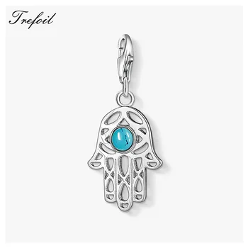 Hand of Fatima Charms Pendant,Fashion Jewelry 925 Sterling Silver Trendy Gift For Women Men Girls Fit Bracelet Necklace Bag Boho
Hand of Fatima Charms Pendant,Fashion Jewelry 925 Sterling Silver Trendy Gift For Women Men Girls Fit Bracelet Necklace Bag Boho