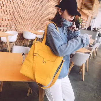 Casual Large Capacity Women Female Handbag Canvas Crossbody Shoulder Bags For Girls Teenagers Cheap Shopping Bag Tote
Casual Large Capacity Women Female Handbag Canvas Crossbody Shoulder Bags For Girls Teenagers Cheap Shopping Bag Tote