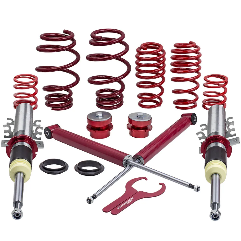Coilovers Shock for Seat Ibiza MK3 02-08 fits VW Polo 9N 9N3 Coil Spring Strut Kit
Coilovers Shock for Seat Ibiza MK3 02-08 fits VW Polo 9N 9N3 Coil Spring Strut Kit