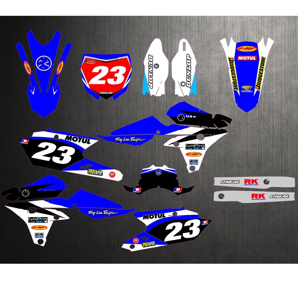 TEAM GRAPHICS & BACKGROUNDS DECALS STICKERS For Yamaha YZ250F YZF250 2014 2015 2016 YZF450 YZ450F 2014-2016 YZF 250 450
TEAM GRAPHICS & BACKGROUNDS DECALS STICKERS For Yamaha YZ250F YZF250 2014 2015 2016 YZF450 YZ450F 2014-2016 YZF 250 450