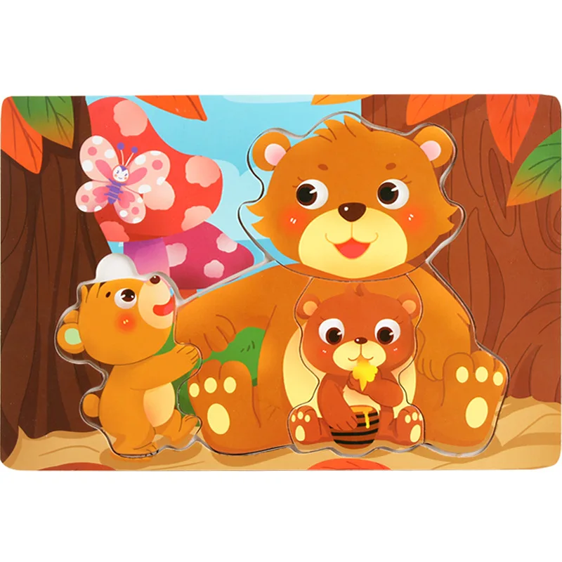 DDWE Wooden Baby Early Child Toys Puzzles Jigsaw Educational Toys Animal Puzzle Compatible Painting Kids Brain Games Toy Gifts
DDWE Wooden Baby Early Child Toys Puzzles Jigsaw Educational Toys Animal Puzzle Compatible Painting Kids Brain Games Toy Gifts