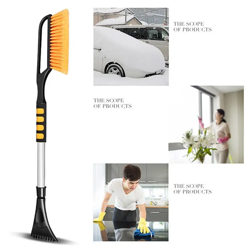 Universal Car Vehicle Snow Ice Scraper SnoBroom Snowbrush Shovel Removal Brush Winter Car Accessories Wholesale
Universal Car Vehicle Snow Ice Scraper SnoBroom Snowbrush Shovel Removal Brush Winter Car Accessories Wholesale