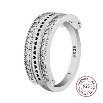 Authentic 925 Sterling Silver Flipping Hearts Rings for Women Wedding bague femme Ring Original Jewelry Girl Lovers' Gift
Authentic 925 Sterling Silver Flipping Hearts Rings for Women Wedding bague femme Ring Original Jewelry Girl Lovers' Gift