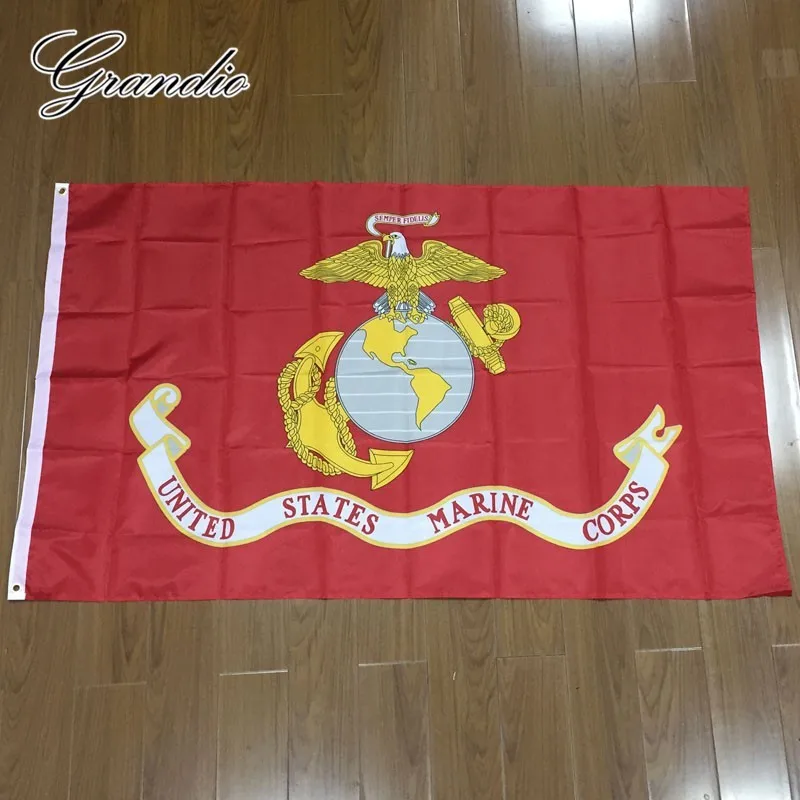 USMC Flag US Marines Corp 3x5 Ft Polyester Printed American Flags and Banners 90x150cm Decorative Army USA Flags United States
USMC Flag US Marines Corp 3x5 Ft Polyester Printed American Flags and Banners 90x150cm Decorative Army USA Flags United States