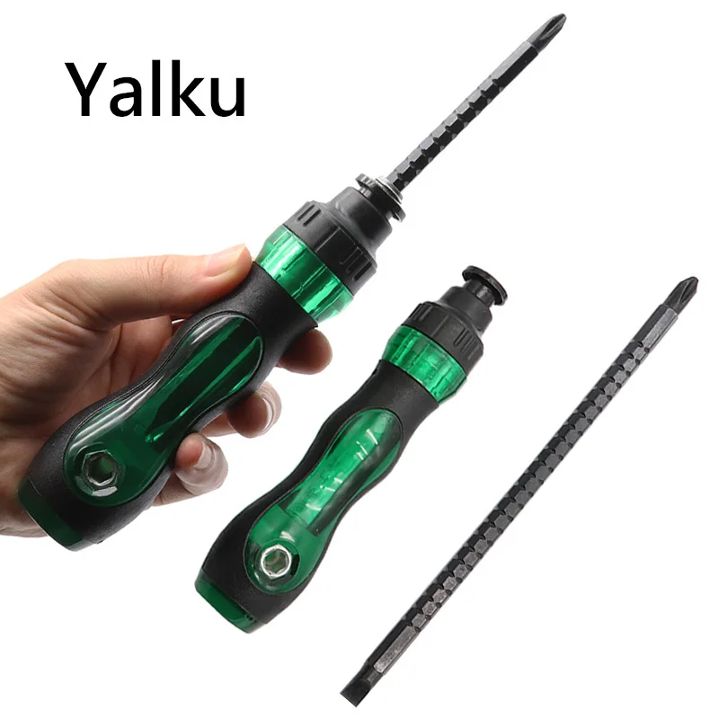 Yalku Telescopic Screwdriver 4/5/6mm Multi-function Screwdriver Magnetic Screwdriver Bit Labor Saving Hand Tools Repair Tools
Yalku Telescopic Screwdriver 4/5/6mm Multi-function Screwdriver Magnetic Screwdriver Bit Labor Saving Hand Tools Repair Tools