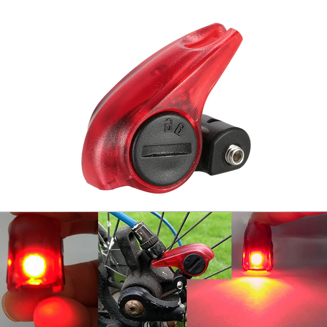 New Bicycle Brake Lights Safety Road Mountain Bike Warning LED Light Cycling Lamp Lights Suitable for V Brakes Automatic Control
New Bicycle Brake Lights Safety Road Mountain Bike Warning LED Light Cycling Lamp Lights Suitable for V Brakes Automatic Control