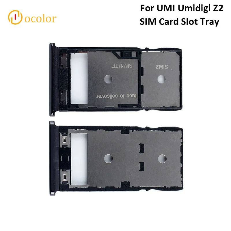 Ocolor для UMI Umidigi Z2 лоток со слотом сим-карты новая Замена SIM держатель карт в наличии