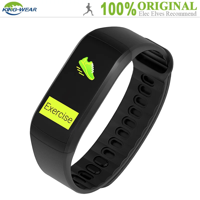 

KingWear KR02 Smart Bracelet 0.96 inch NRF52832 64KB RAM 512KB ROM IP68 Waterproof GPS BT4.0 Heart Rate Monitor Wristbands