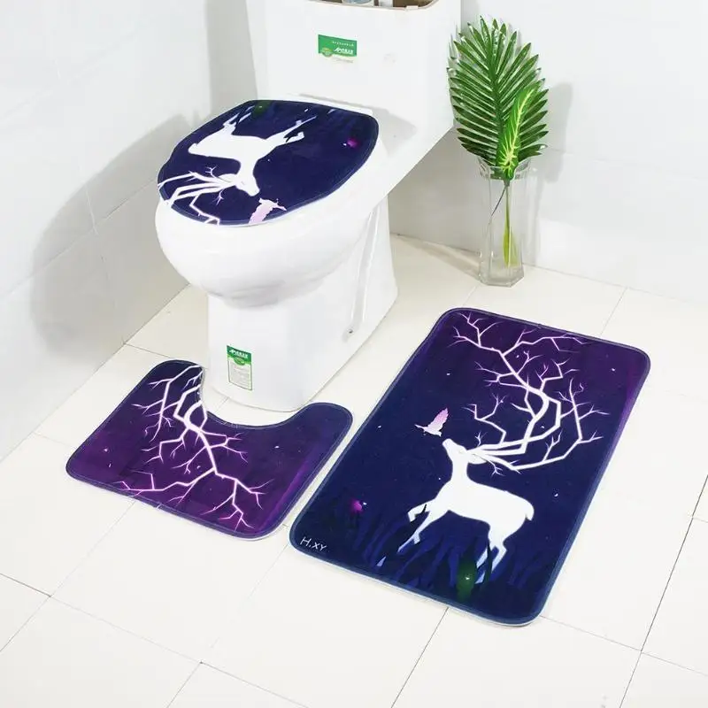 3Pcs/set Bathroom Mat Set Anti-Slip Kitchen Bath Mat Carpet Bathroom Toliet Rug Washable European Style Bathroom Mats
3Pcs/set Bathroom Mat Set Anti-Slip Kitchen Bath Mat Carpet Bathroom Toliet Rug Washable European Style Bathroom Mats
