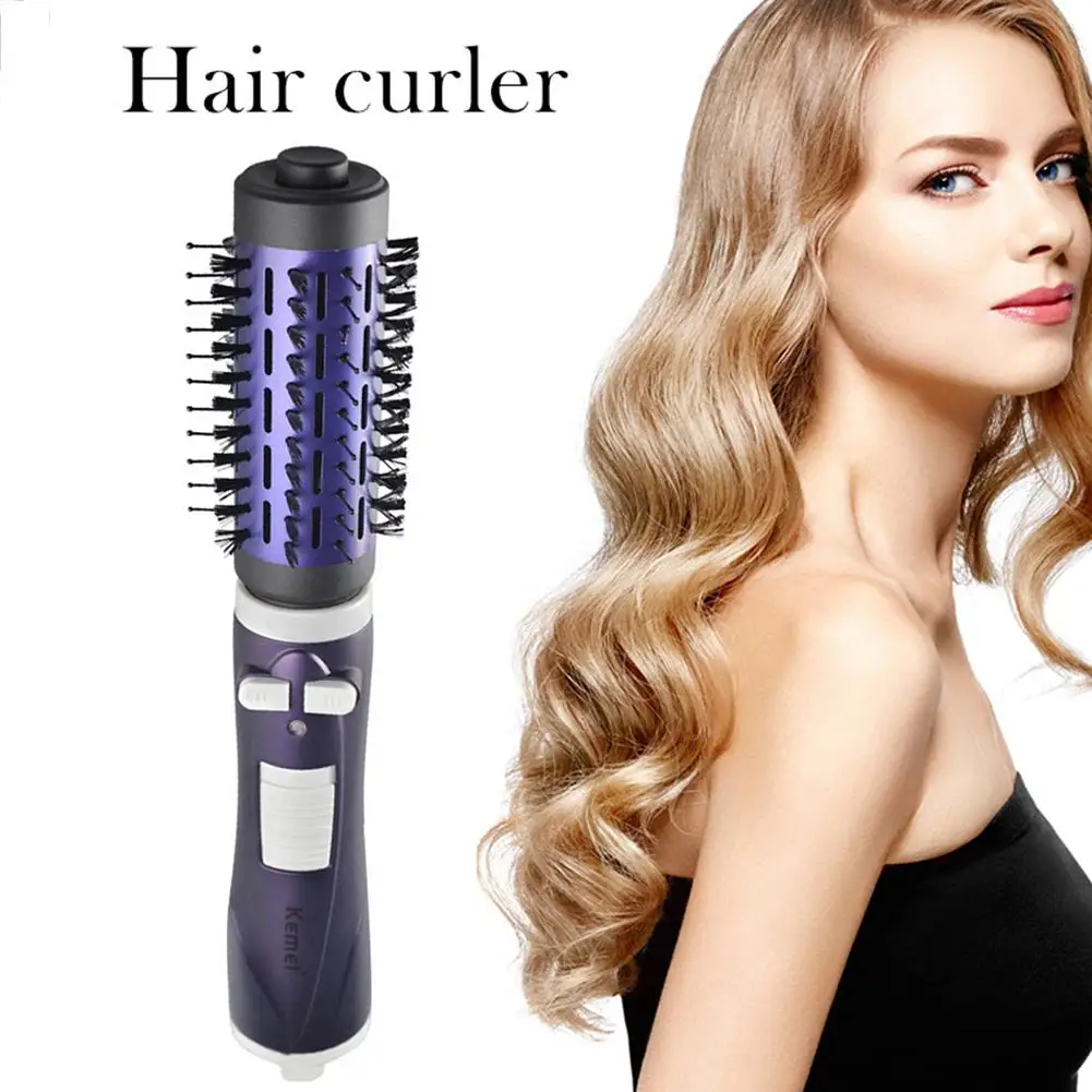 Rotary Ion Electric Automatic Curler Roller Brush Hair Curler Brush Comb Style Hair Dryer Negative Hair Straightening Styling
Rotary Ion Electric Automatic Curler Roller Brush Hair Curler Brush Comb Style Hair Dryer Negative Hair Straightening Styling