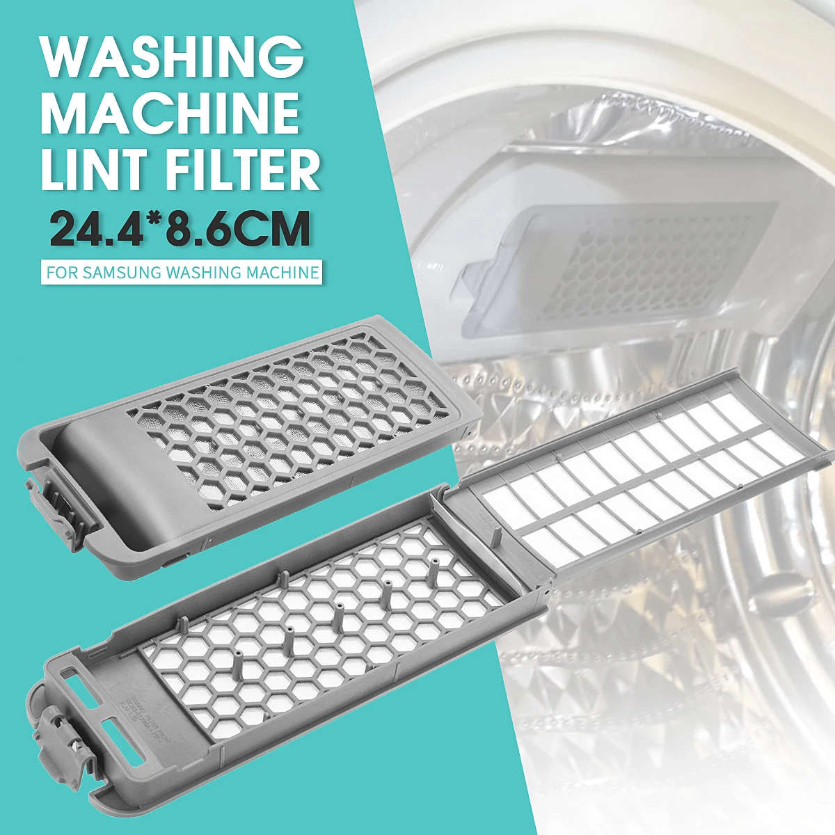 244x86mm Washing Machine Lint Filter DC62-00018A DC97-16513A For Samsung Laundry Supplies Home Tools Washing Convenient
244x86mm Washing Machine Lint Filter DC62-00018A DC97-16513A For Samsung Laundry Supplies Home Tools Washing Convenient