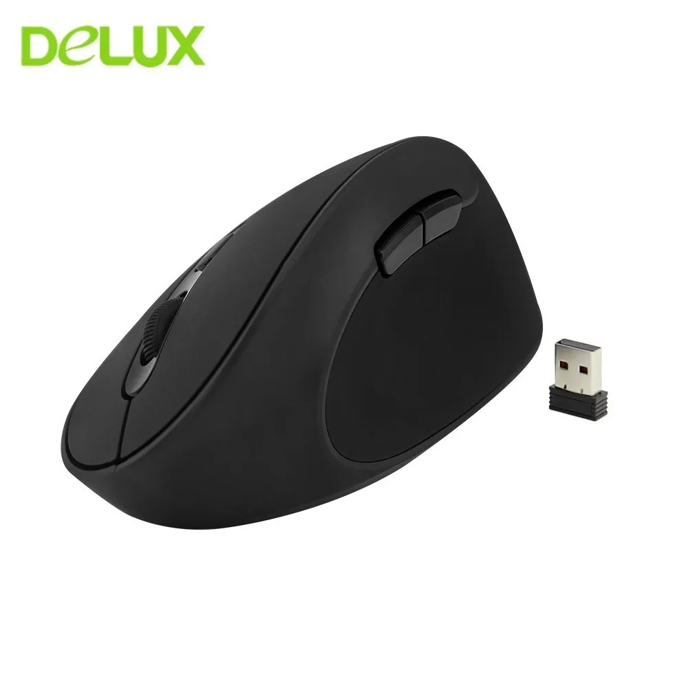 Delux M618SE Ergonomic Wireless Computer Mouse Vertical 2.4Ghz Wireless Usb 6D Upright Gaming Mause optical Mice For Laptop PC
Delux M618SE Ergonomic Wireless Computer Mouse Vertical 2.4Ghz Wireless Usb 6D Upright Gaming Mause optical Mice For Laptop PC