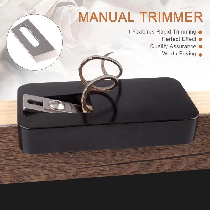 PVC Double Edge Trimmer Wood Edge Banding Machine Manual Tail Trimming with Blades Woodworking Tool
PVC Double Edge Trimmer Wood Edge Banding Machine Manual Tail Trimming with Blades Woodworking Tool