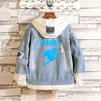 Men Women Ripped Jeans Jacket Anime Fairy Tail denim Hoodies Outwear Hooded Sportswear Streetwear Cosplay Costume Clothes A9017
Men Women Ripped Jeans Jacket Anime Fairy Tail denim Hoodies Outwear Hooded Sportswear Streetwear Cosplay Costume Clothes A9017