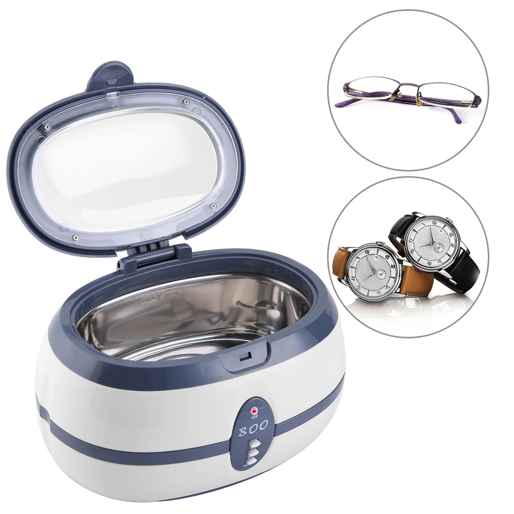600ml Multifunctional Digital Ultrasonic Sonic Wave Watch Jewelry Glasses Cleaner for Watchmaker Jewelers Jewellery Tools
600ml Multifunctional Digital Ultrasonic Sonic Wave Watch Jewelry Glasses Cleaner for Watchmaker Jewelers Jewellery Tools