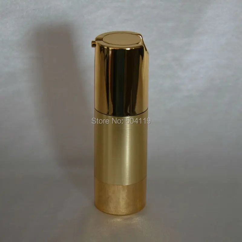 30ml airless bottle with uv gold silver vacuum pump or lotion bottle used for Cosmetic Container
30ml airless bottle with uv gold silver vacuum pump or lotion bottle used for Cosmetic Container