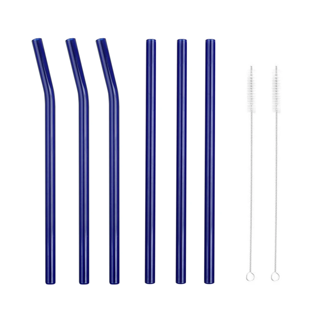 6pcs Drinking Straws Heat Resistant Environmental Protection Reusable Glass Straws For Drinking Juice Coffee And Water
6pcs Drinking Straws Heat Resistant Environmental Protection Reusable Glass Straws For Drinking Juice Coffee And Water