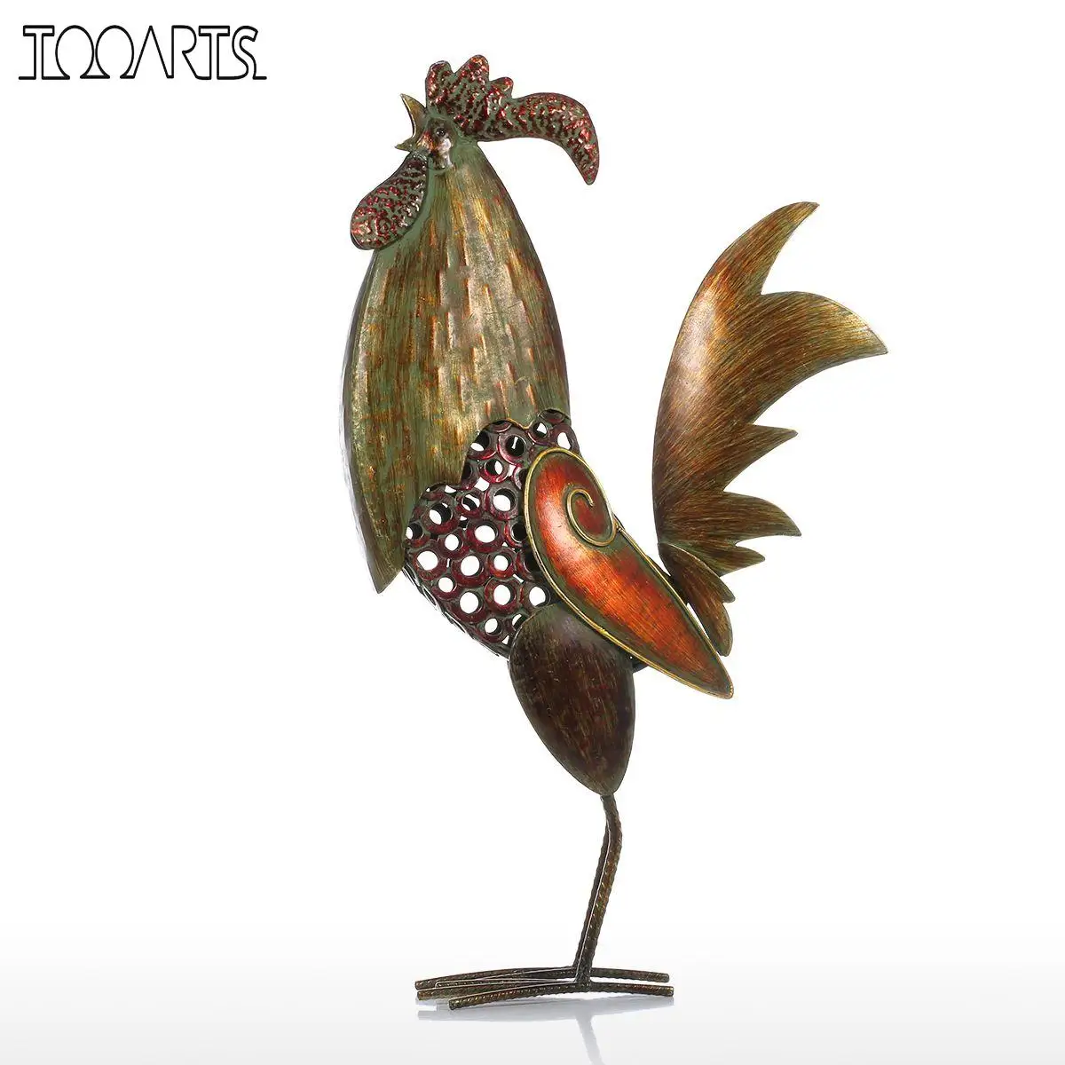 Tooarts Iron Rooster Home Decor Iron Craft Gift Handicraft Animal Ornament Animal Figurine vintage home decor new year gift
Tooarts Iron Rooster Home Decor Iron Craft Gift Handicraft Animal Ornament Animal Figurine vintage home decor new year gift