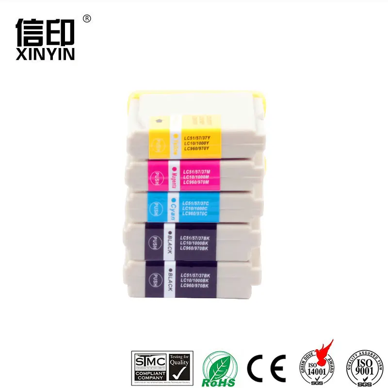 XColor Compatible Ink Cartridge LC10 LC37 LC51 LC57 LC960 LC970 LC1000 For Brother DCP-130C DCP-135C MFC-235C MFC-240C printer 
XColor Compatible Ink Cartridge LC10 LC37 LC51 LC57 LC960 LC970 LC1000 For Brother DCP-130C DCP-135C MFC-235C MFC-240C printer