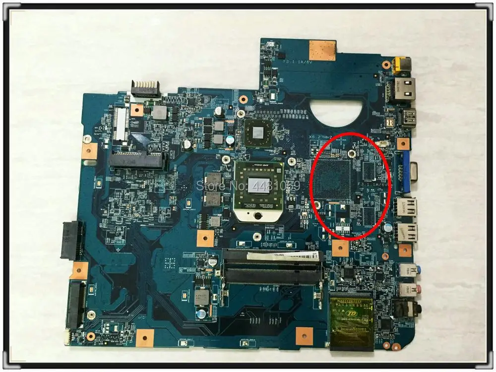 Материнская плата для ноутбуков acer материнская 5536 5536G 48.4CH01.021 MBP4201003 100%