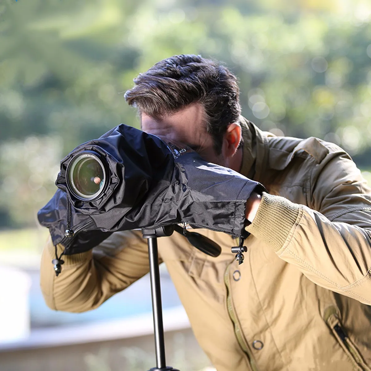 Waterproof Case Nylon Rain Cover Photo Photography Accessories For DSLR Camera Outdoors Shooting Gear Kit Protection Cover
Waterproof Case Nylon Rain Cover Photo Photography Accessories For DSLR Camera Outdoors Shooting Gear Kit Protection Cover