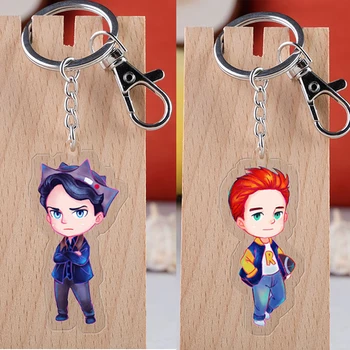 TV Series Riverdale Cosplay Keychain Fashion Lass Cabochon Couple Acrylic Car Key Holder Chain Pendants Keyring Jewelry
TV Series Riverdale Cosplay Keychain Fashion Lass Cabochon Couple Acrylic Car Key Holder Chain Pendants Keyring Jewelry