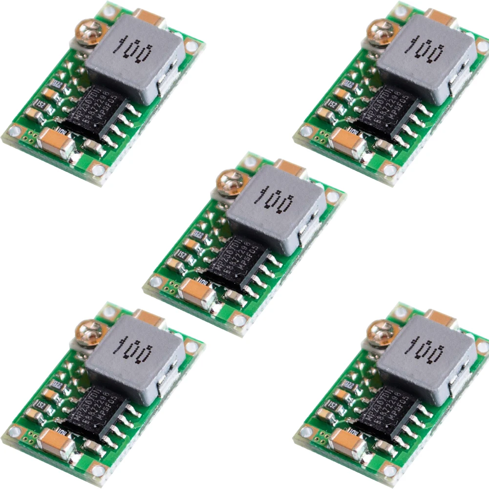 5Pcs Lightweight Mini Module Buck Converter Airplane Step Down Mini-360 DC-DC Power Supply
5Pcs Lightweight Mini Module Buck Converter Airplane Step Down Mini-360 DC-DC Power Supply