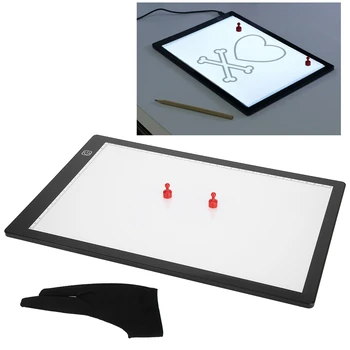 Magnetic A4 LED Light Box Painting Stencil Board USB Copy Pad Stencil Drawing Board Lights Box For Animation Tattoo 
Magnetic A4 LED Light Box Painting Stencil Board USB Copy Pad Stencil Drawing Board Lights Box For Animation Tattoo