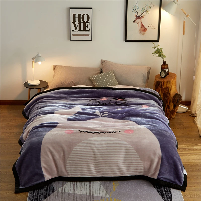 bedspread blanket High Density Super Soft Raschel blanket It can be used in bed / sofa / car etc. Easy to carry Multiple options
bedspread blanket High Density Super Soft Raschel blanket It can be used in bed / sofa / car etc. Easy to carry Multiple options