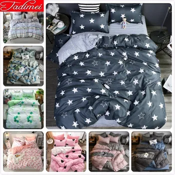 Gray Star Pattern Duvet Cover Bedding Set Adult Kids Child Soft Cotton Bed Linen Single Full Double Queen King Size Bedspreads
Gray Star Pattern Duvet Cover Bedding Set Adult Kids Child Soft Cotton Bed Linen Single Full Double Queen King Size Bedspreads