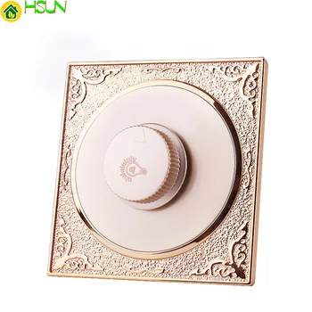 Champagne gold round 86 concealed wall bedside dimming switch socket panel knob dimmer dimming switch
Champagne gold round 86 concealed wall bedside dimming switch socket panel knob dimmer dimming switch