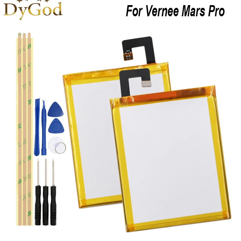 DyGod 3500mAh Replacement Battery For Vernee Mars Pro High Quality mobile phone Battery For Vernee Mars Pro with Tools Set
DyGod 3500mAh Replacement Battery For Vernee Mars Pro High Quality mobile phone Battery For Vernee Mars Pro with Tools Set