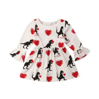 Cute Animals Dinosaur Toddler Kids Baby Girls Clothes Dresses Cotton Princess Mini Cute Dress Clothes Girl 1-6T
Cute Animals Dinosaur Toddler Kids Baby Girls Clothes Dresses Cotton Princess Mini Cute Dress Clothes Girl 1-6T