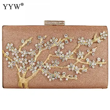 Short Chain Handbag Diamonds Tree Pattern Evening Party Night Clutch Bag Women'S Female Shoulder Bag Long Chain Gold Bolso Mujer
Short Chain Handbag Diamonds Tree Pattern Evening Party Night Clutch Bag Women'S Female Shoulder Bag Long Chain Gold Bolso Mujer