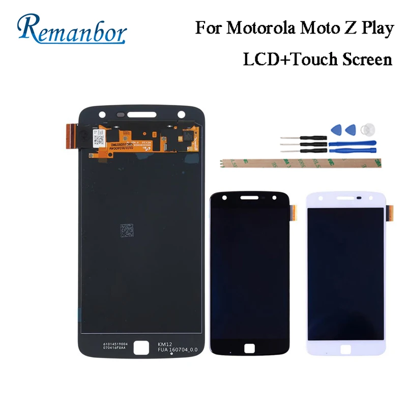 Remanbor For Motorola Moto Z Play XT1635 LCD Display Touch Screen Repair Parts For Motorola Moto Z Play Digital Accessory +Tools
Remanbor For Motorola Moto Z Play XT1635 LCD Display Touch Screen Repair Parts For Motorola Moto Z Play Digital Accessory +Tools