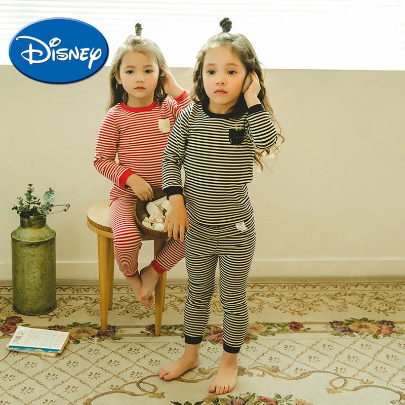 Disney Children's Pajamas Set Pure Cotton Girl Jersey Autumn And Winter Warm And Comfortable Home Pajamas
Disney Children's Pajamas Set Pure Cotton Girl Jersey Autumn And Winter Warm And Comfortable Home Pajamas