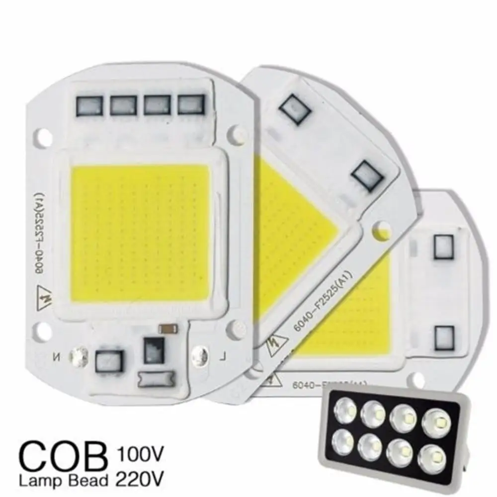 Smart IC Driver 20W 30W 50W LED Bulb Floodlight COB Chip Input Integrated A 220V Light The Night Decorate Your Home
Smart IC Driver 20W 30W 50W LED Bulb Floodlight COB Chip Input Integrated A 220V Light The Night Decorate Your Home