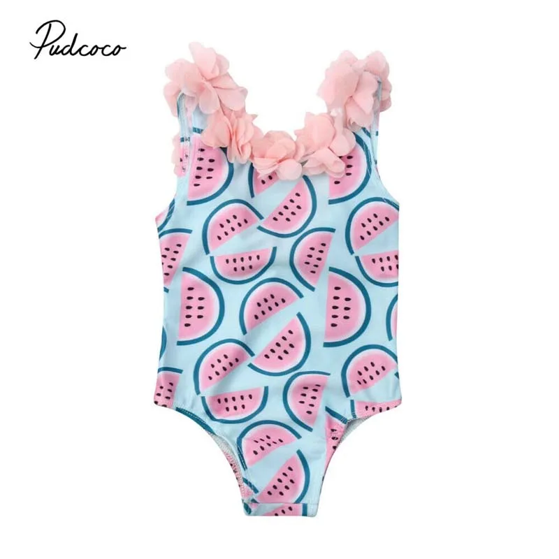 2019 Brand Toddler Infant Baby Girl Swimwear Cute 3D Flower Shoulder Watermelon Swimsuit Swimming Bathing Beachwear New Bodysuit 
2019 Brand Toddler Infant Baby Girl Swimwear Cute 3D Flower Shoulder Watermelon Swimsuit Swimming Bathing Beachwear New Bodysuit