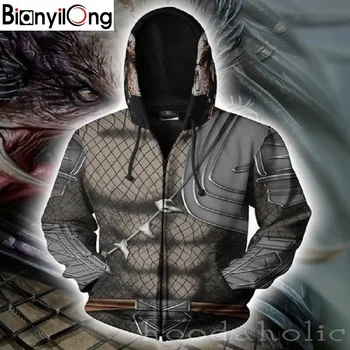 2019 autumn new men's women's hooded predator 3D printing hoodie zipper loose hooded hip hop shirt US large size zipper hoodie
2019 autumn new men's women's hooded predator 3D printing hoodie zipper loose hooded hip hop shirt US large size zipper hoodie