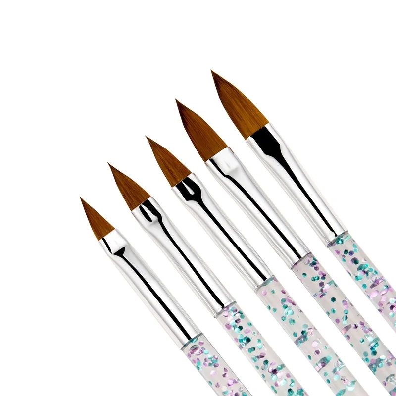 5Pcs/set 11/13/15/17/19mm Crystal Nail Art Brush UV Gel Builder Painting Pen Dotting Tools Carving Tips Drawing Brush Manicure
5Pcs/set 11/13/15/17/19mm Crystal Nail Art Brush UV Gel Builder Painting Pen Dotting Tools Carving Tips Drawing Brush Manicure
