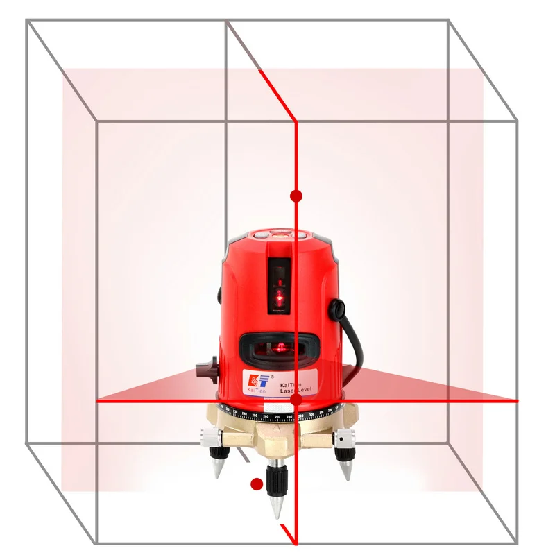 KaiTian Lasers Level 2 line/self leveling/rotary/Laser Horizontal 635nm Vertical Cross Red Level/Laser Lines 360 Leveler Tools
KaiTian Lasers Level 2 line/self leveling/rotary/Laser Horizontal 635nm Vertical Cross Red Level/Laser Lines 360 Leveler Tools
