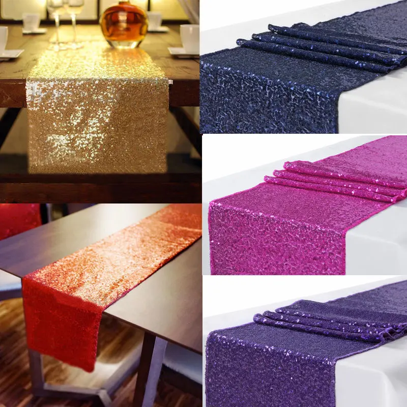 2019 Deluxe 30x300cm Sequin Table Runner Shiny Sparkly Material Cloth Wedding Home Decor Parties
2019 Deluxe 30x300cm Sequin Table Runner Shiny Sparkly Material Cloth Wedding Home Decor Parties